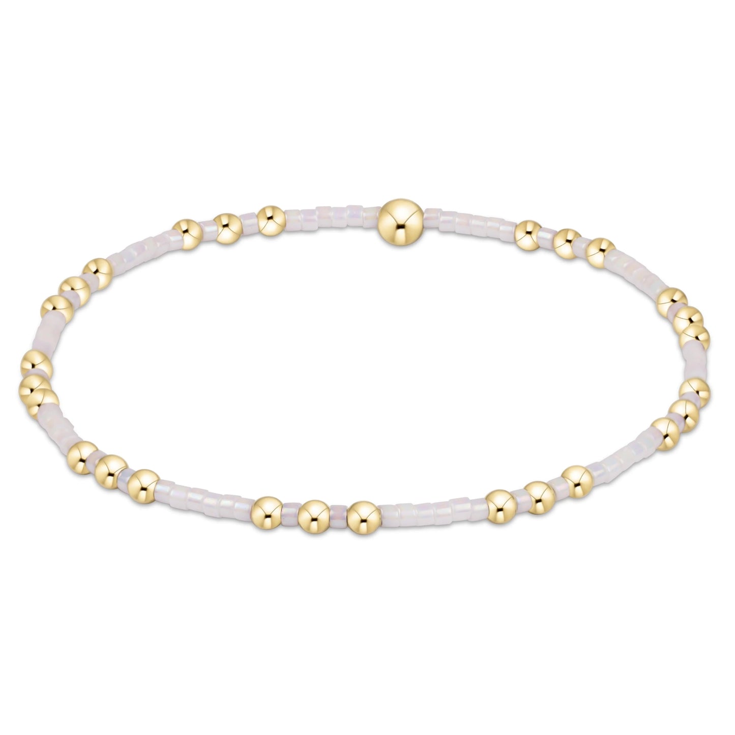 hope joy bracelet | silky white