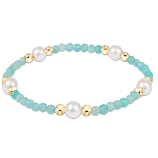 Purpose Pearl 6mm Gemstone Bracelet | Amazonite