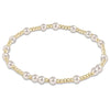 Hope Unwritten 4mm Bracelet | Pearl
