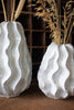 Ceramic Ruffle Vase | Large
