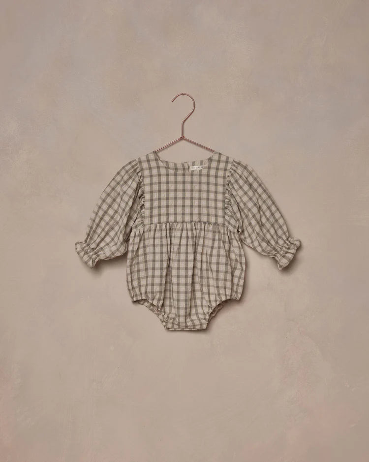 Luna Romper | Autumn Plaid