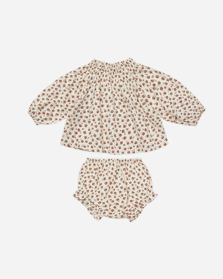 Quincy Blouse Set | Spice Floral