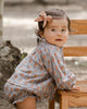 Quincy Blouse Set | Blue Floral