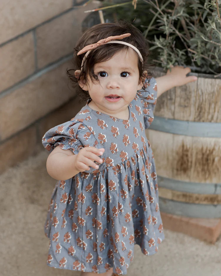 Jolene Dress | Blue Floral