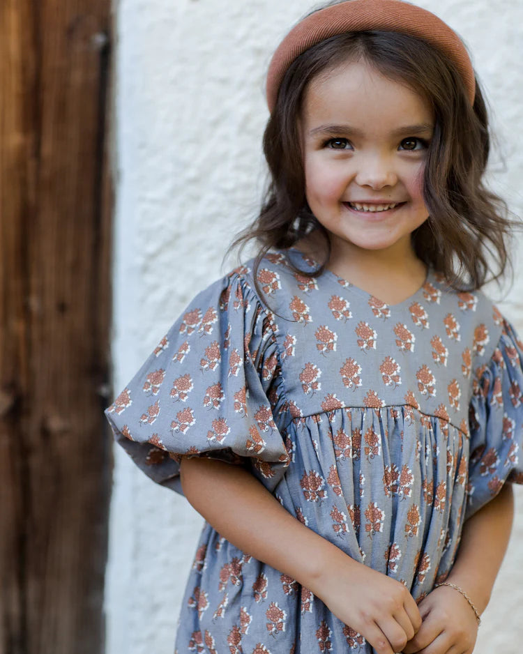 Jolene Dress | Blue Floral