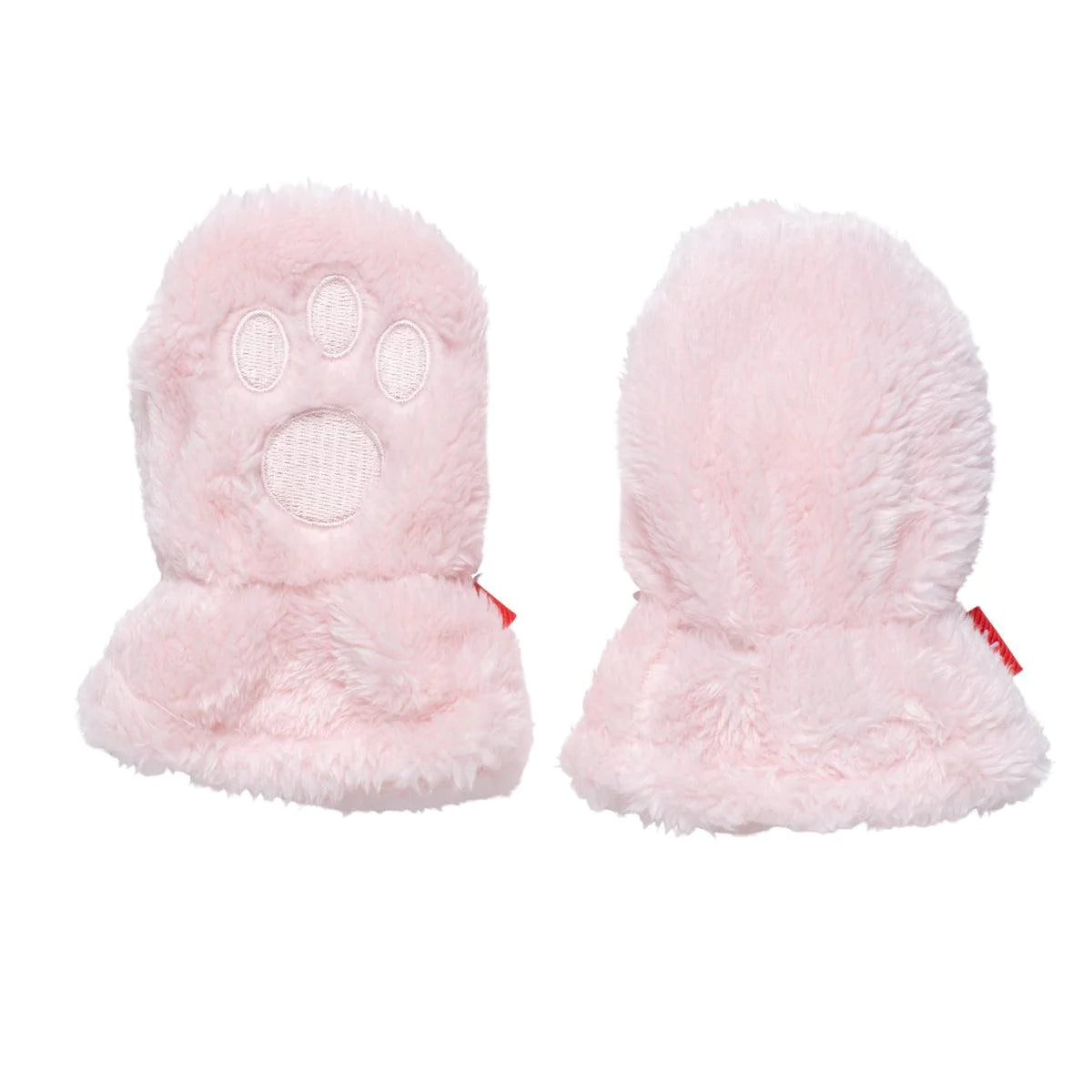 Minky Magnetic Mittens | Pink Blossom