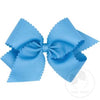 King Grosgrain Scalloped Edge Bow | Asst. Colors