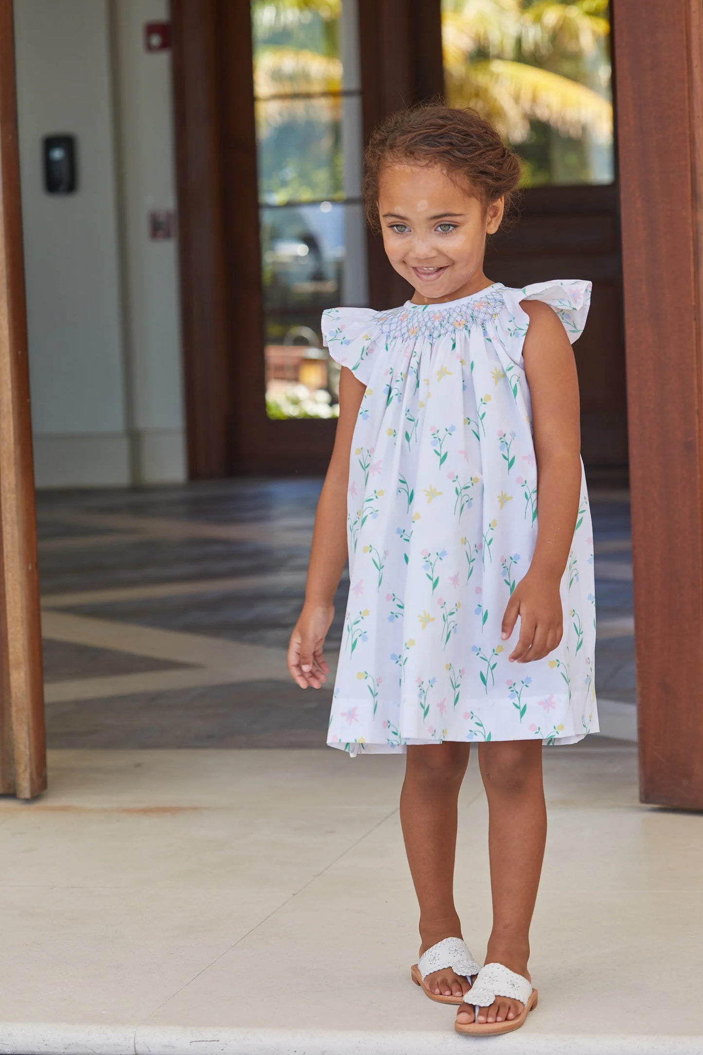 Bishop Dress | Butterfly Garden