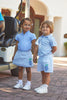 Short Sleeve Polo | Light Blue