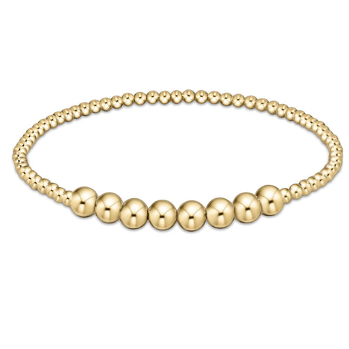 enewton extends | classic gold beaded bliss 2.5mm bead bracelet | 5mm gold