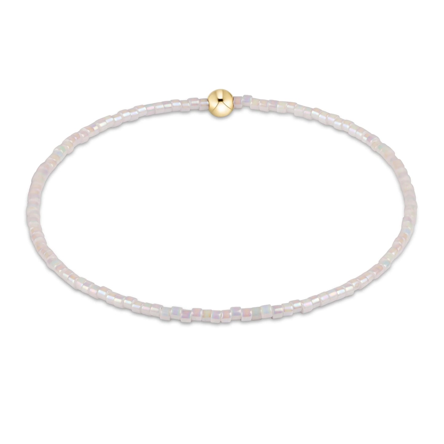 hope classic bracelet | silky white