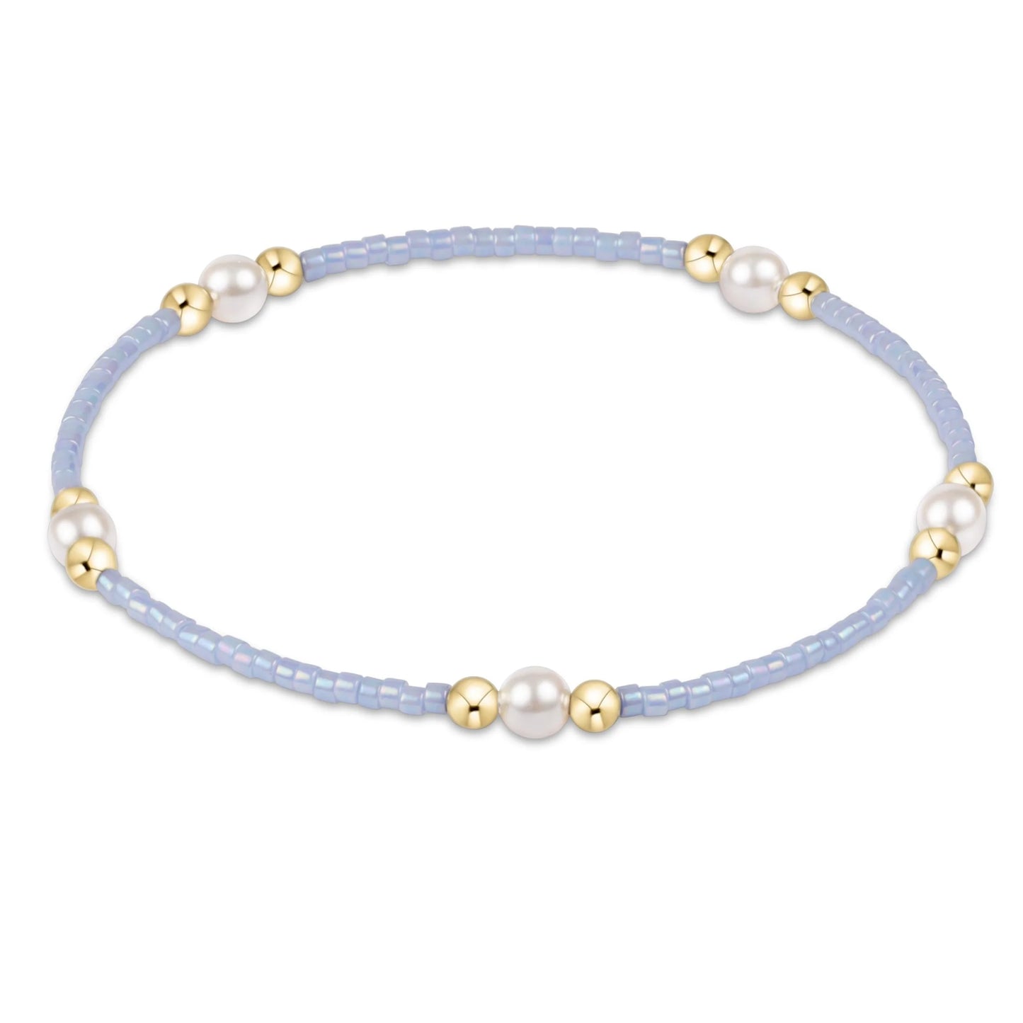 hope purpose pearl bracelet | ocean mist