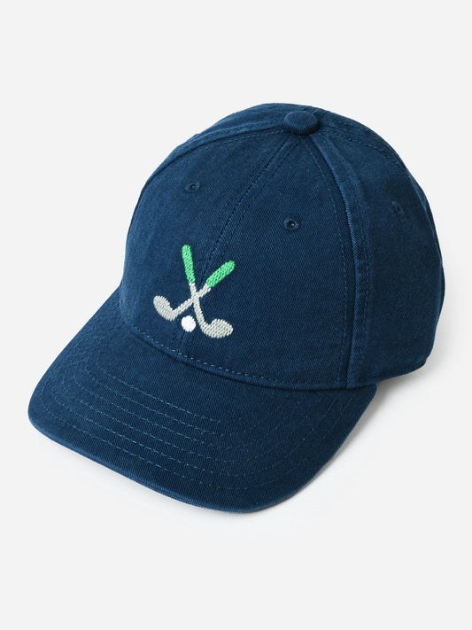 Kids Golf Clubs Baseball Cap | Navy
