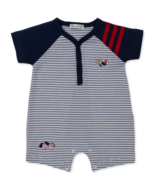 Fly Ball Short Stripe Playsuit