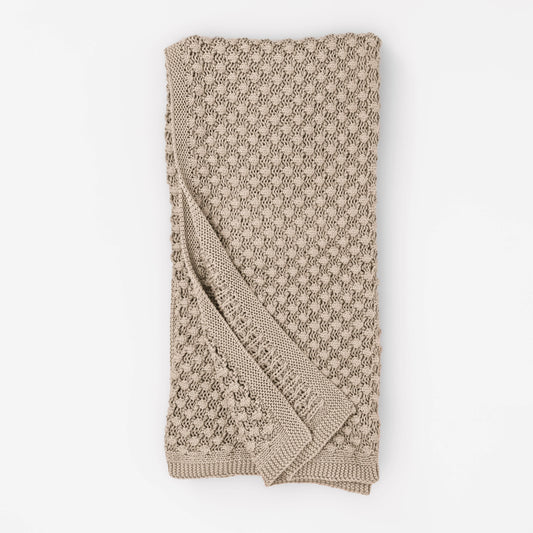 Natasha Throw | Wheat