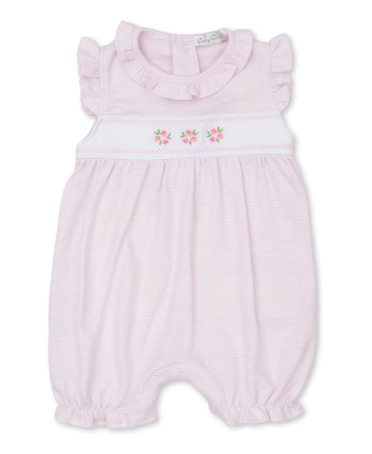 Classic Treasures FA23 Pink Stripe Short Playsuit