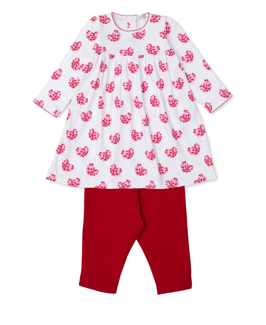 Heart of Hearts Toddler Dress Set