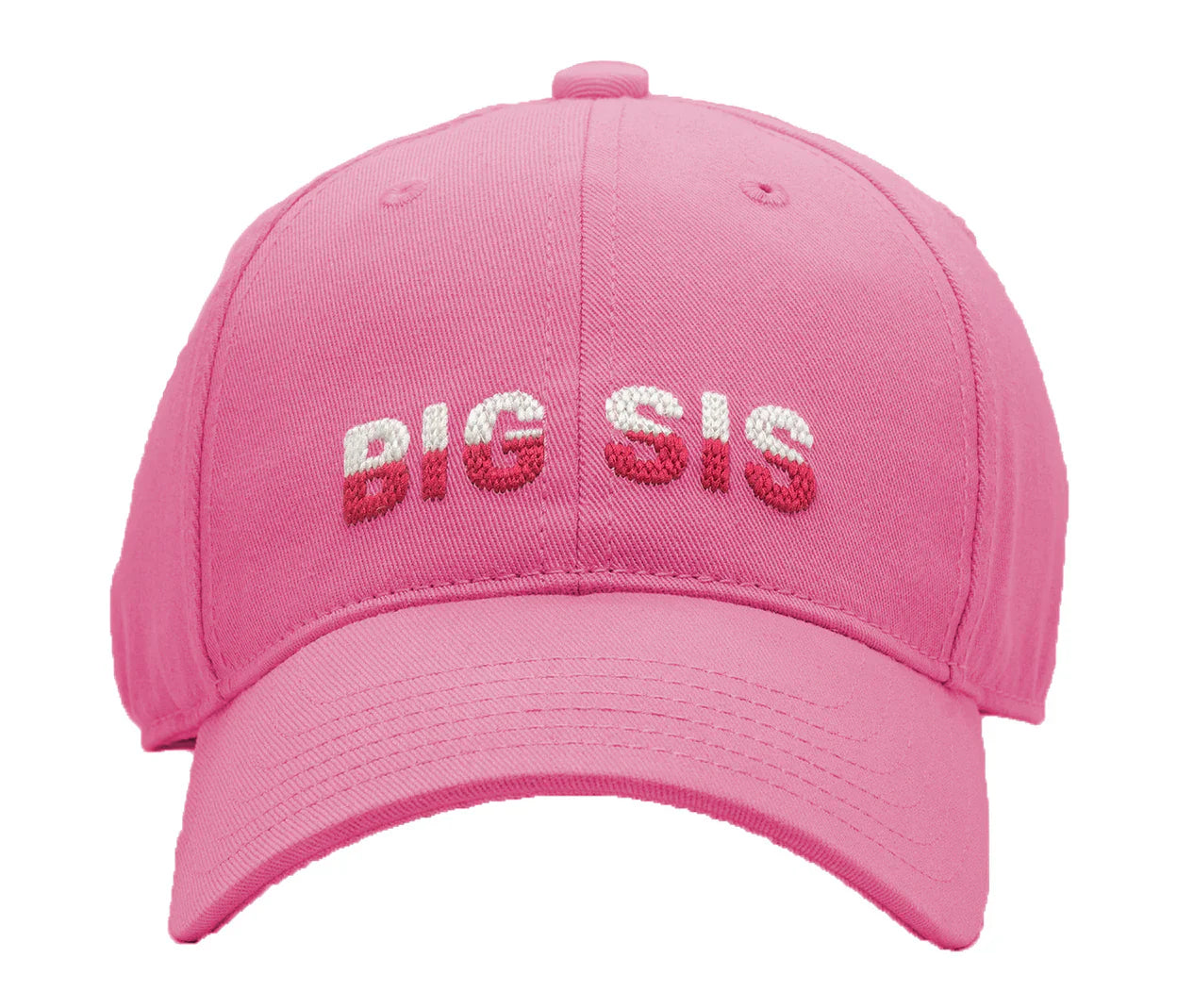 Kids Big Sis on Pink Baseball Hat