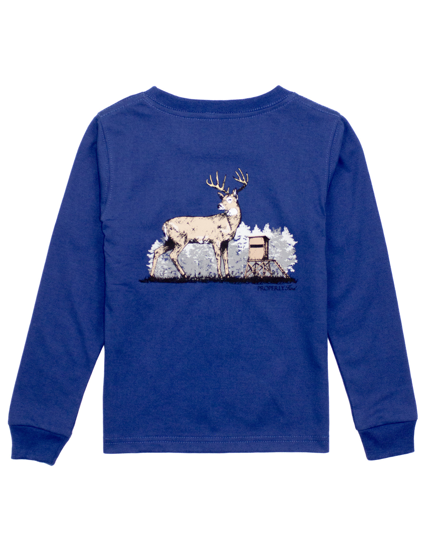 Deer Season Long Sleeve | River Blue
