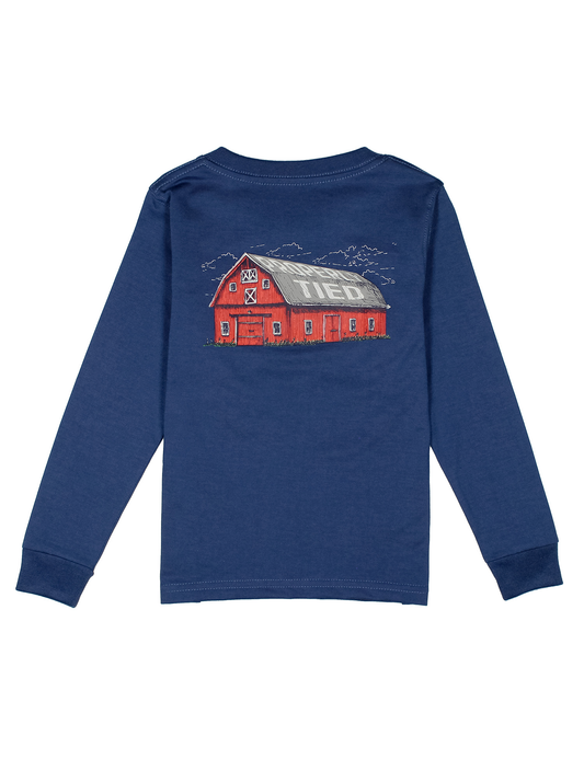 Barn Long Sleeve Shirt | River Blue