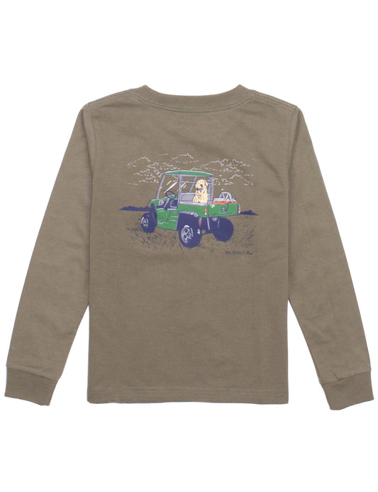 LD Side by Side LS Tee | Tan