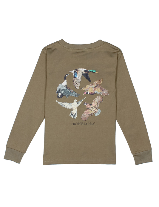 Flock Long Sleeve Shirt | Tan