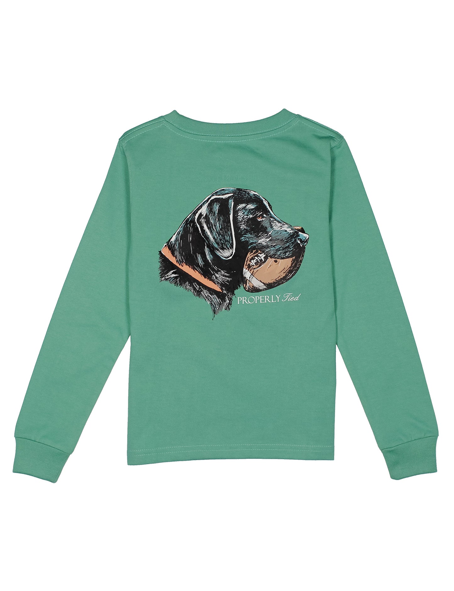 Boys Good Catch LS Tee | Ivy