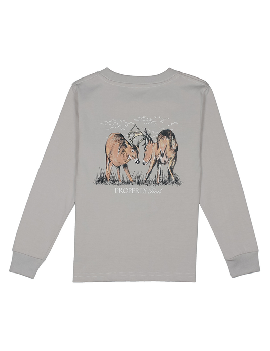 Trophy Season Long Sleeve Shirt | Ice Grey