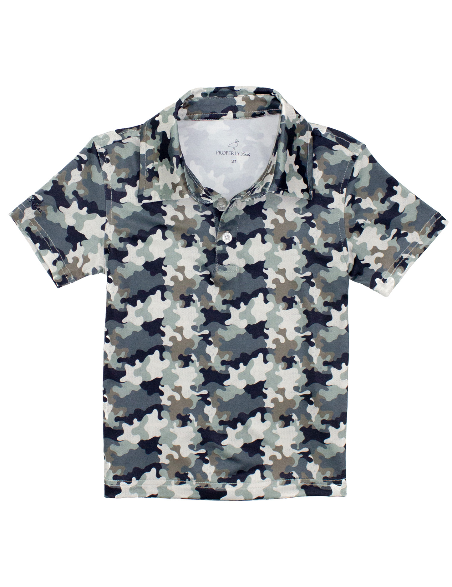 Inlet Polo | Delta Backwater Camo