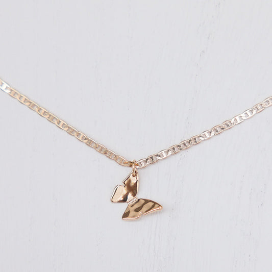 Liv Butterfly Necklace, 16”