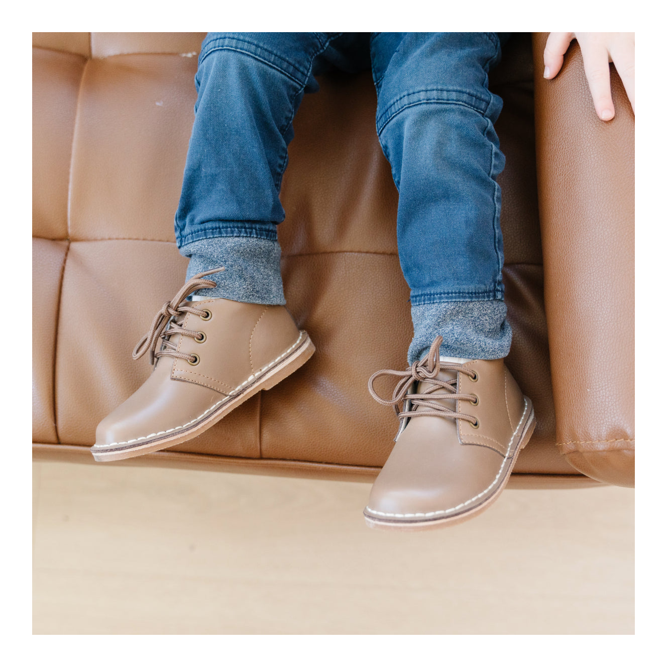 Logan Lace Up Shoe | Mocha