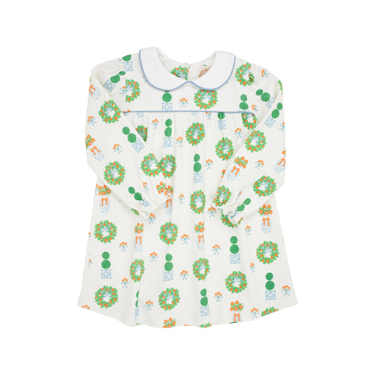 Long Sleeve Maerin Fitz Frock | Topiaries & Tangerines
