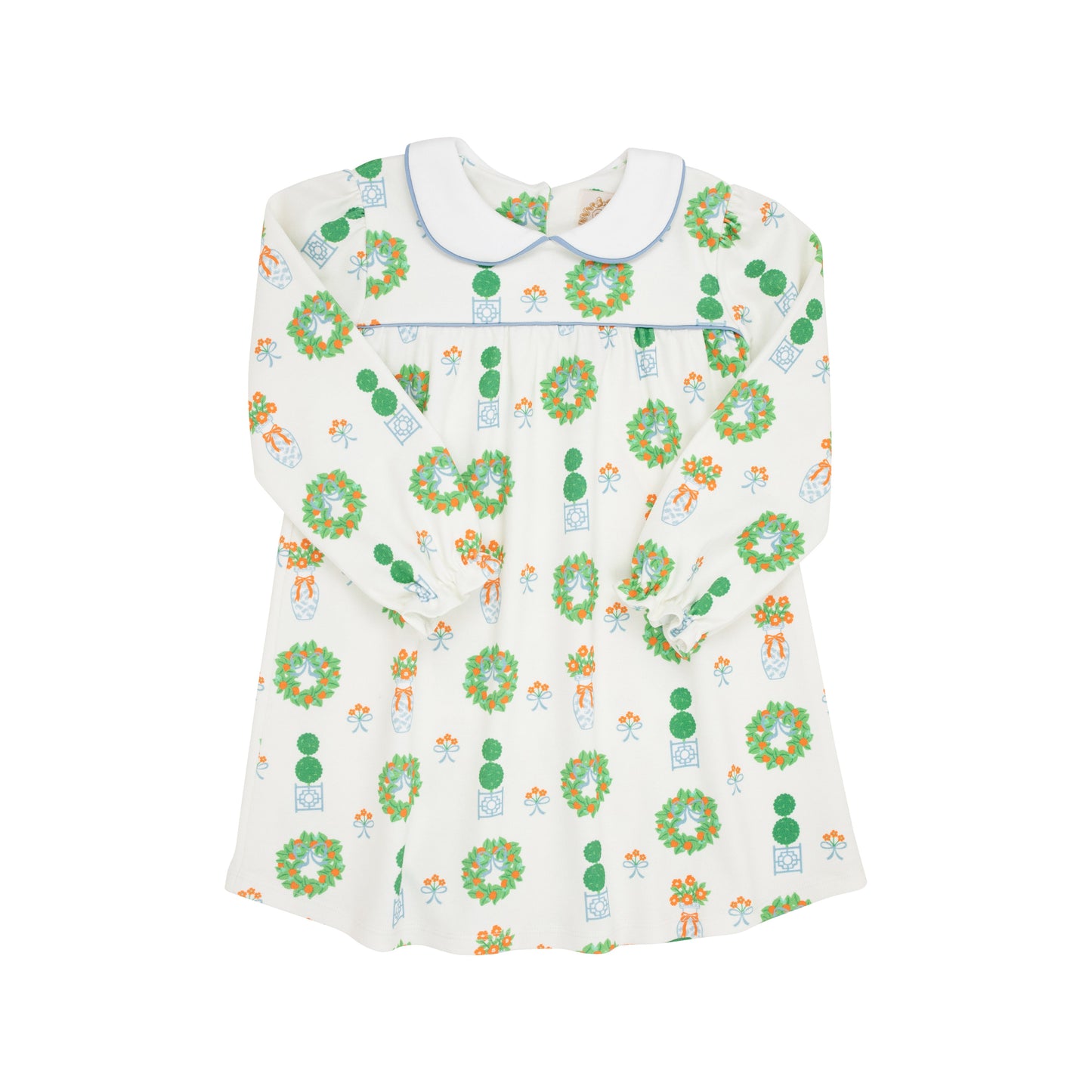 Long Sleeve Maerin Fitz Frock | Topiaries & Tangerines