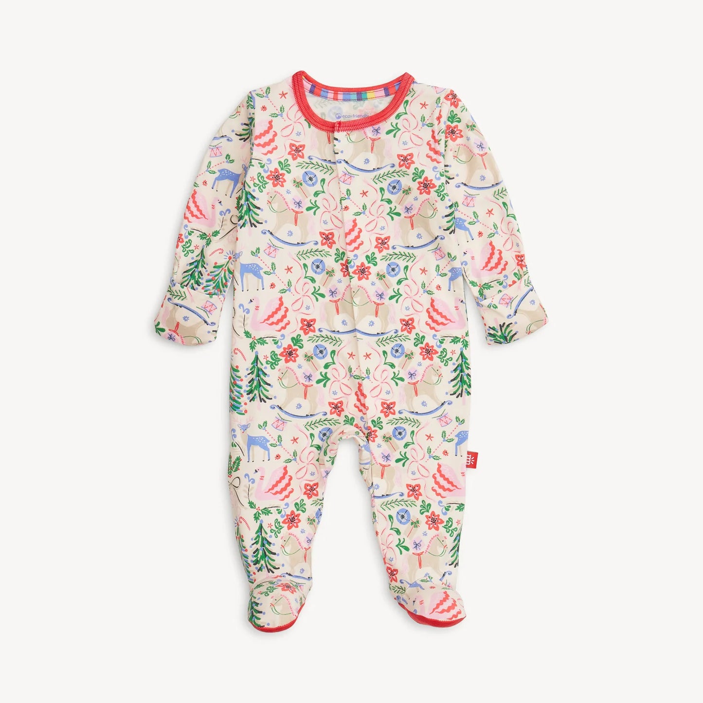 Magnetic Modal Footie | Sugar Plum Dreams