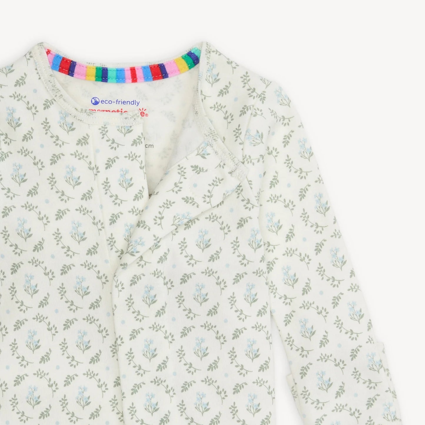 Organic Cotton Magnetic Footie | Eloise