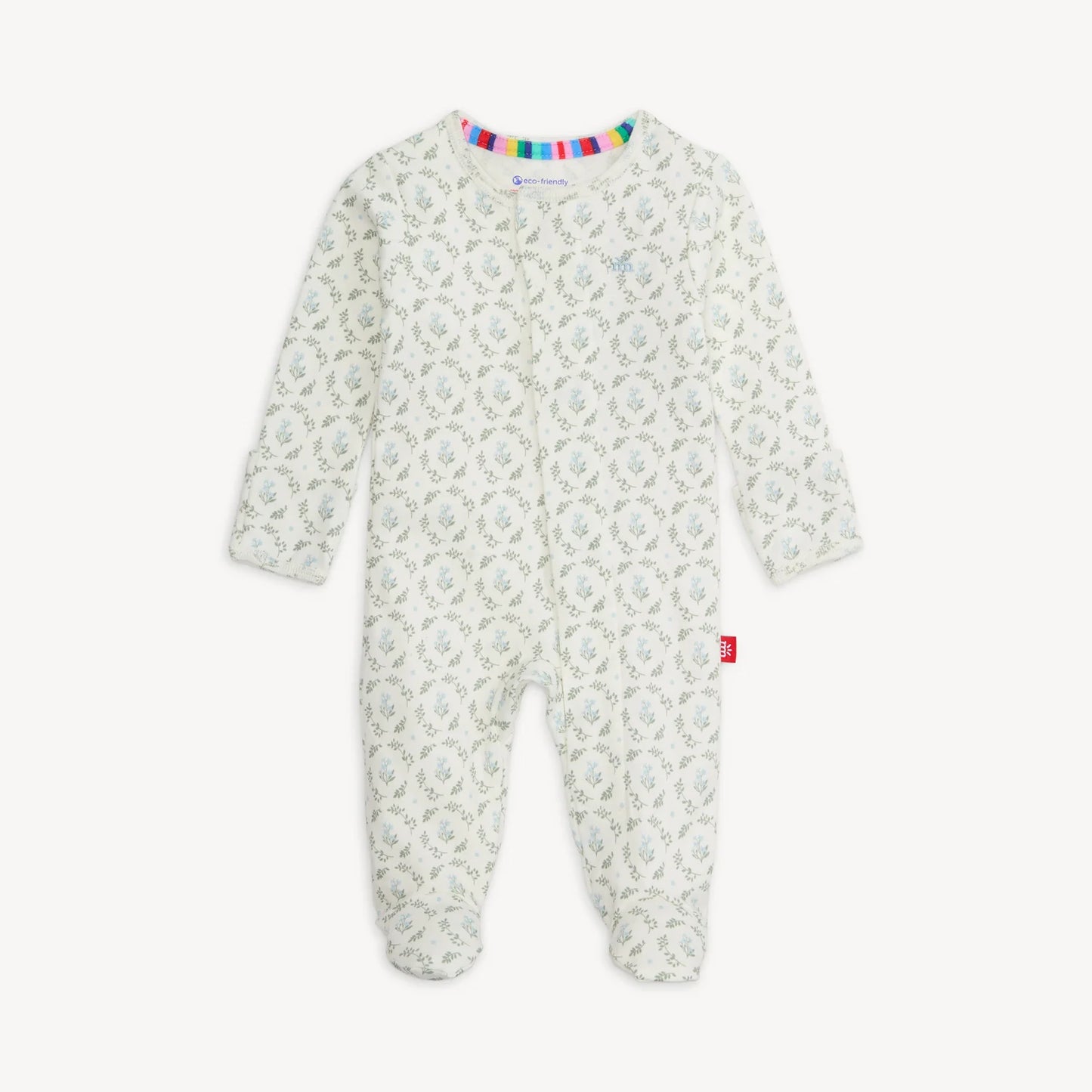 Organic Cotton Magnetic Footie | Eloise