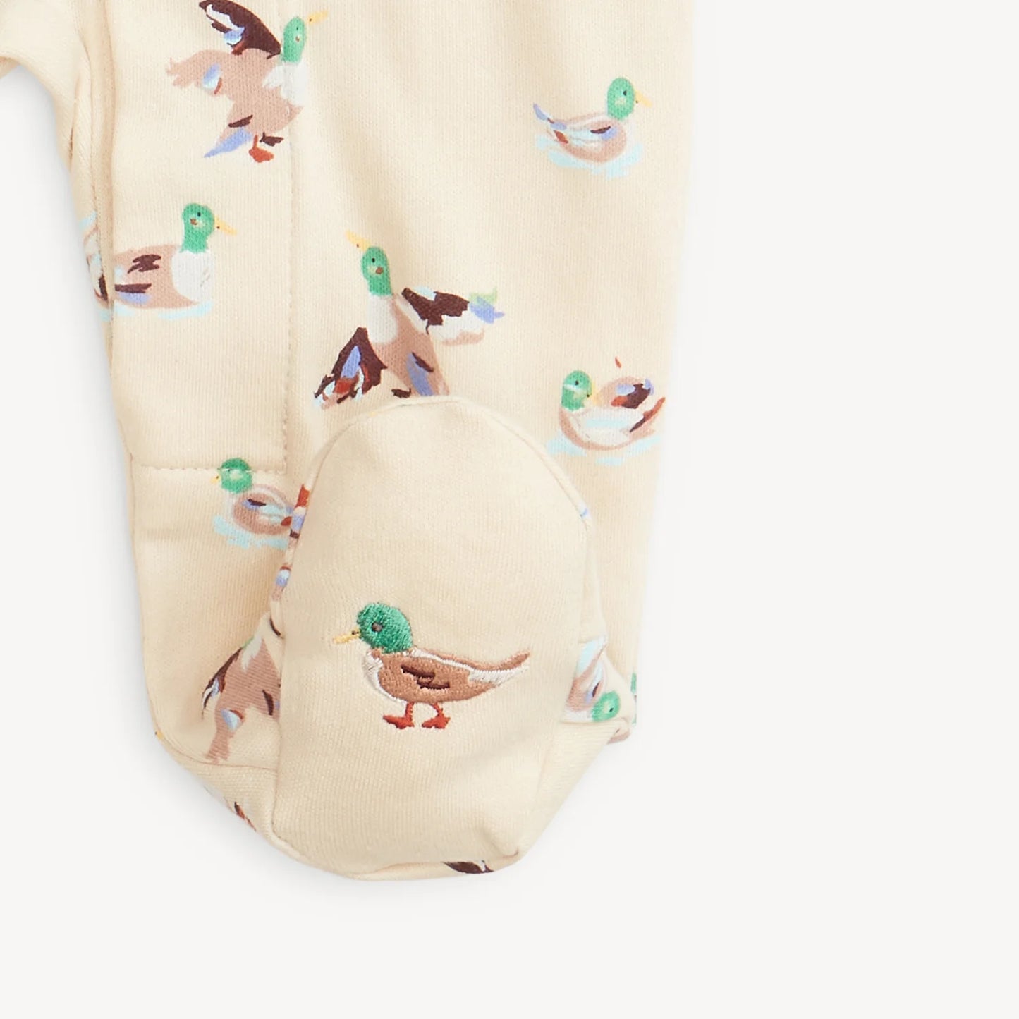 Organic Cotton Magnetic Footie | Quack Me Up