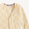 Checker Velour Magnetic Footie