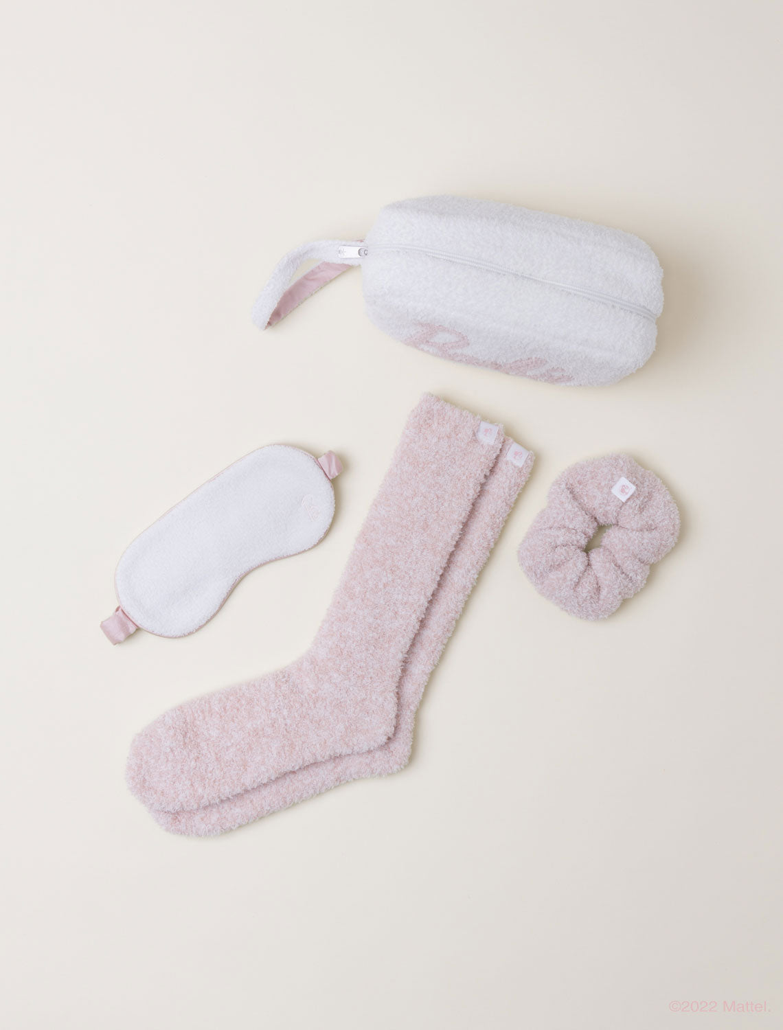 CozyChic® Barbie™ Eye Mask, Scrunchie, Sock Set