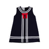Madge Main Sail Dress | Nantucket Navy