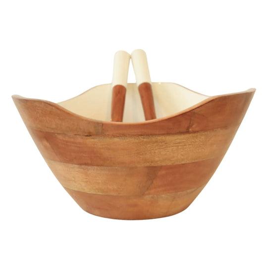 The Montauk Salad Bowl Set | Asst. Colors