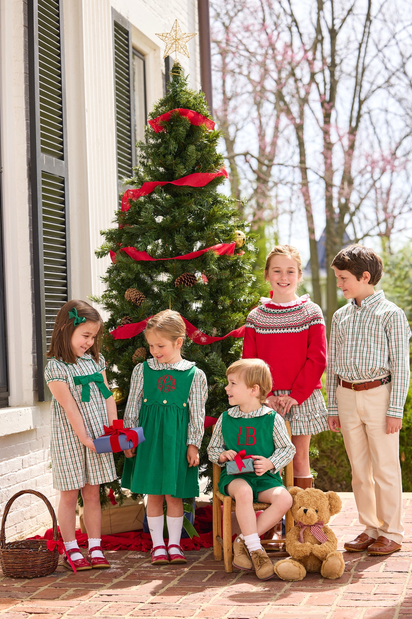 Marisa Dress | Mistletoe Tartan