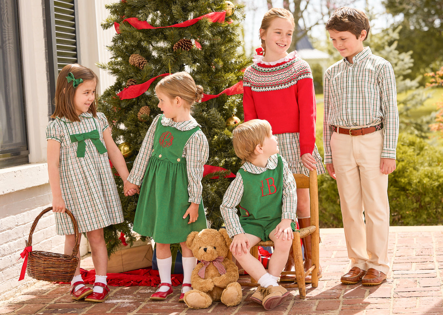 Marisa Dress | Mistletoe Tartan