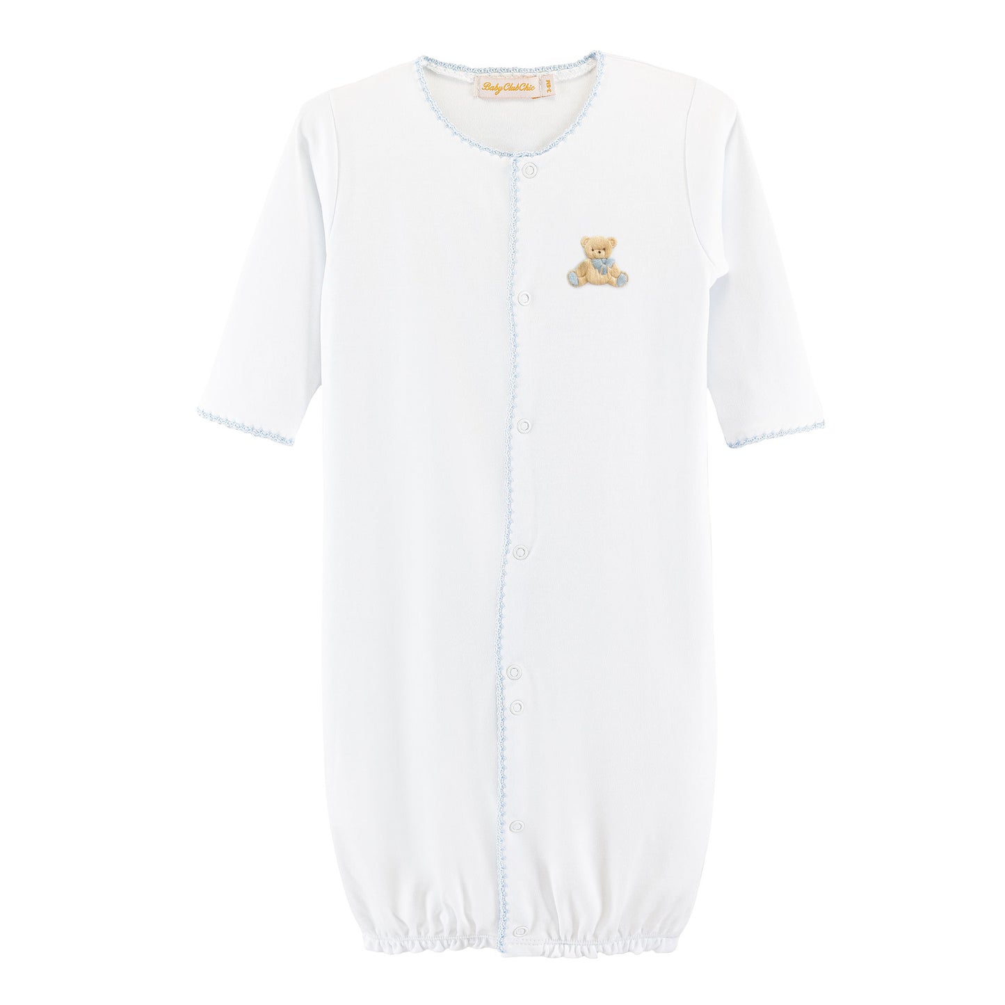 Toys Embroidered Converter Gown w/Crochet Trim