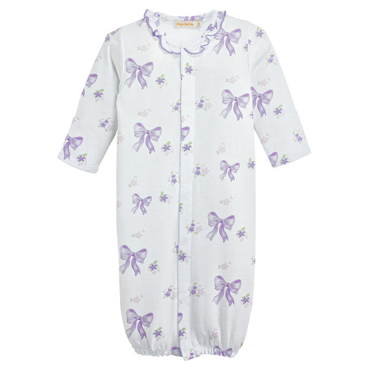 Lavender Bows Converter Gown w/Ruffle