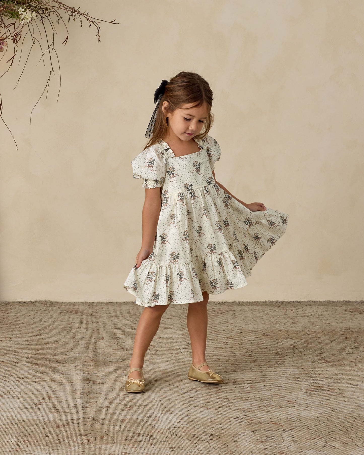 Louella Dress | Vintage Marigold