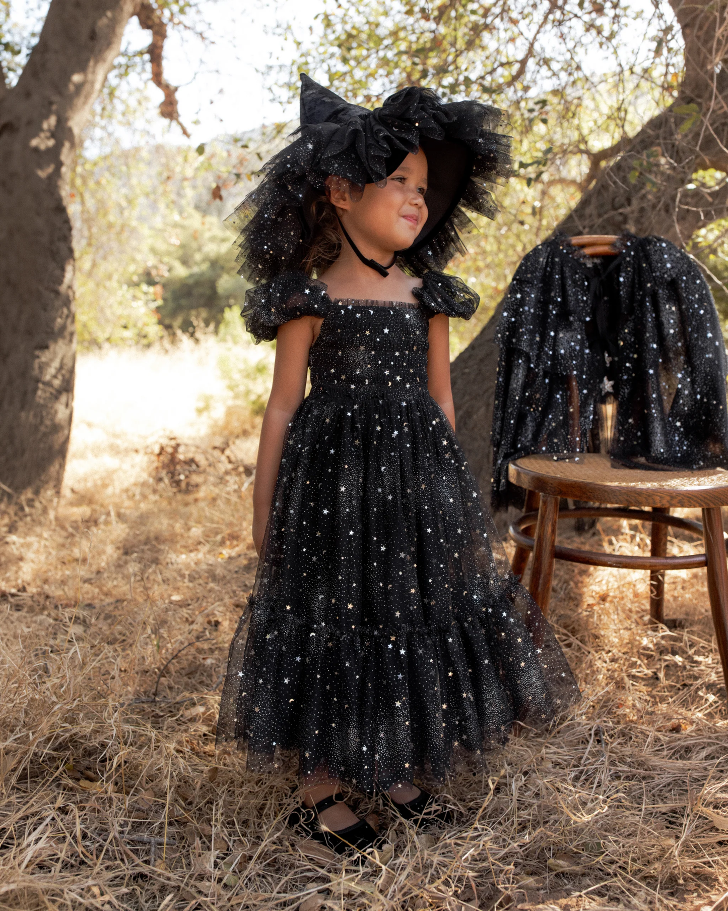 Clara Dress | Silver Stars