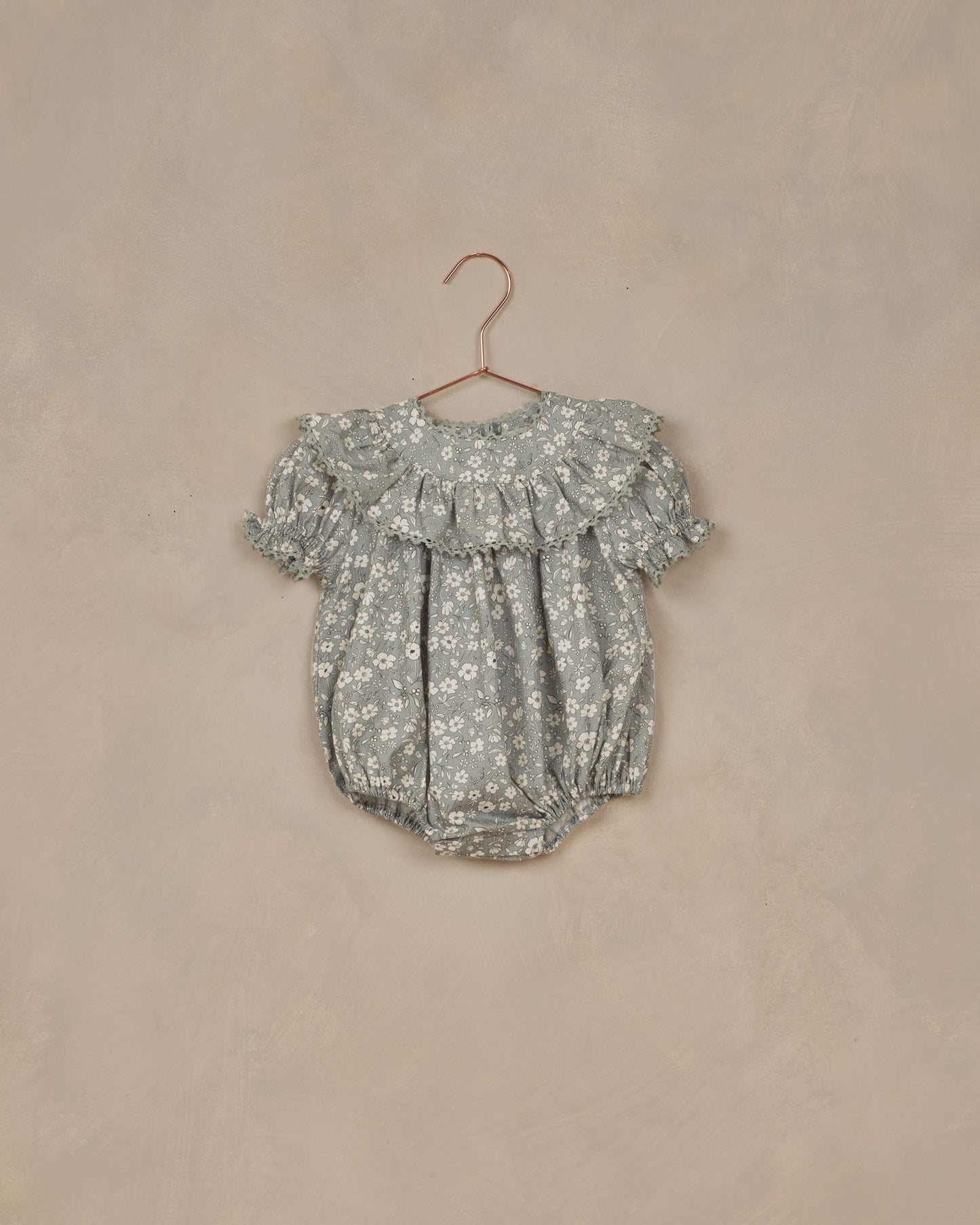 Eva Romper | Sky Floral