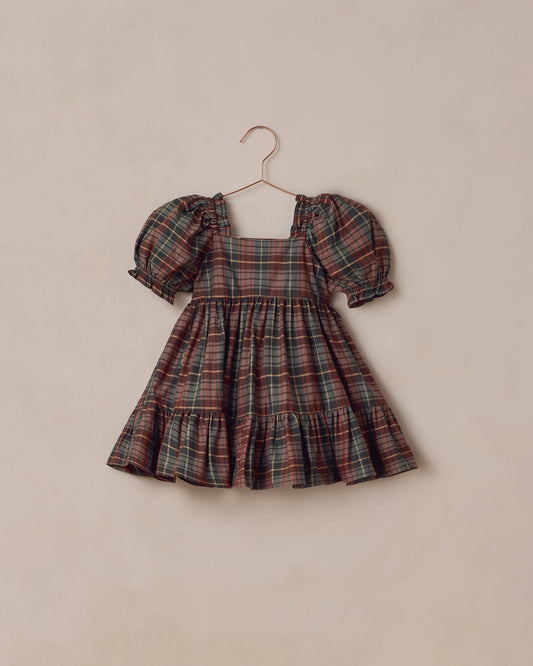 Louella Dress| Winter Tartan