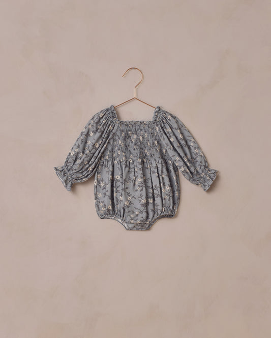 Autumn Romper | French Blue Floral